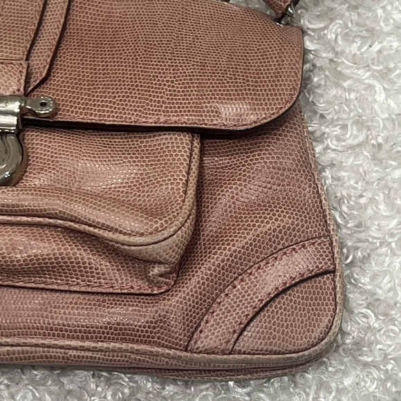 BURBERRY LONDON Lizard Mini Nova Check Shoulder Bag - Picture 7 of 15